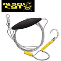 Black Cat Hair Rig L 200 cm 100 kg de montaje de pelo para siluro- sedal para peces de siluro- pesca de siluro- sedal…
